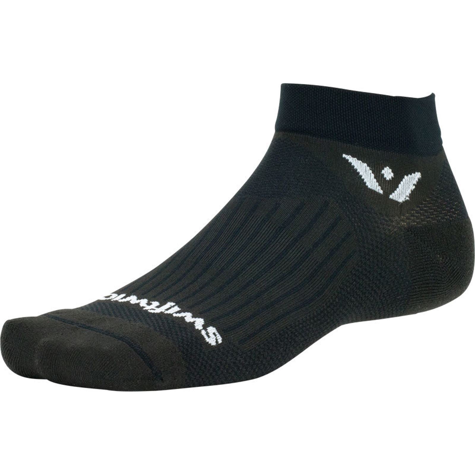 Swiftwick Aspire One Socks - 1 inch - Black_1409519