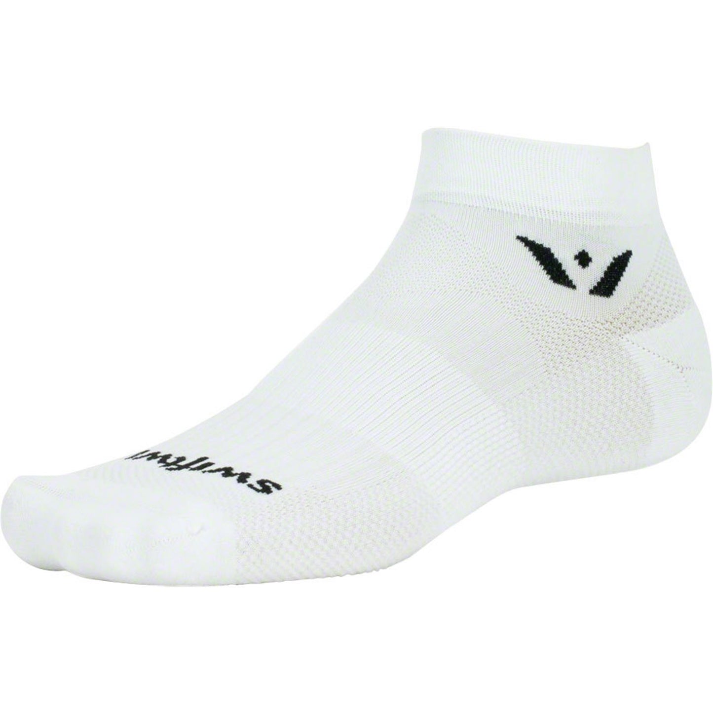 Swiftwick Aspire One Socks - 1 inch - White_1409859