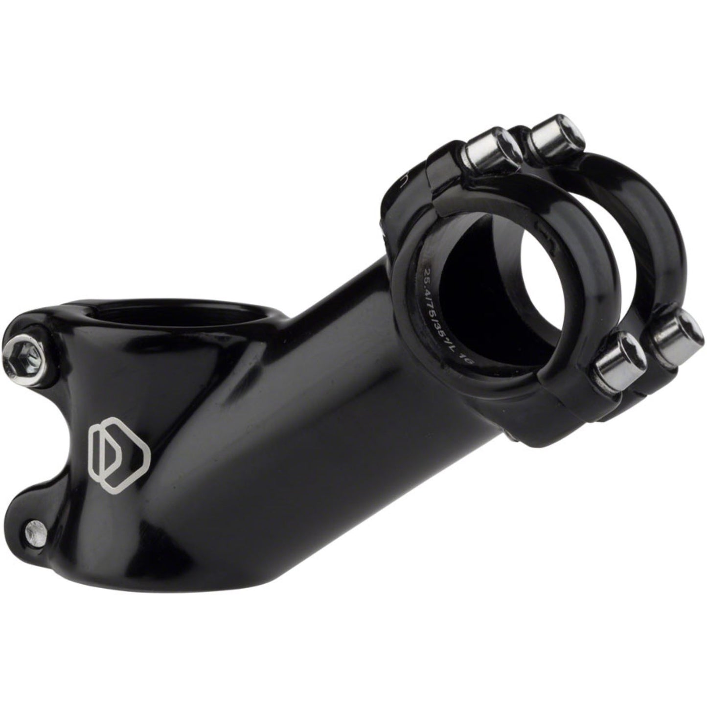 MSW 25.4 Stem - 60mm, 25.4 Clamp, 35, 1 1/8", Alloy, Black [MPN: AS-009 60/125 25.4 BLK]_1433355