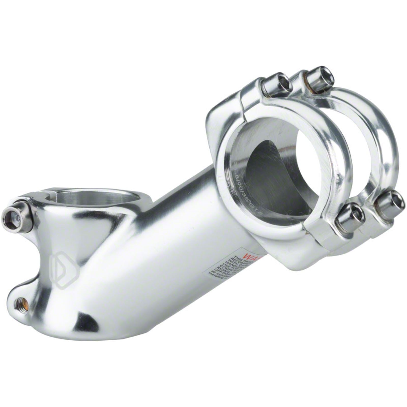 MSW 31.8 Stem - 90mm, 31.8 Clamp, +35, 1 1/8", Alloy, Silver [MPN: AS-021 90/125  31.8 SI]_1433522