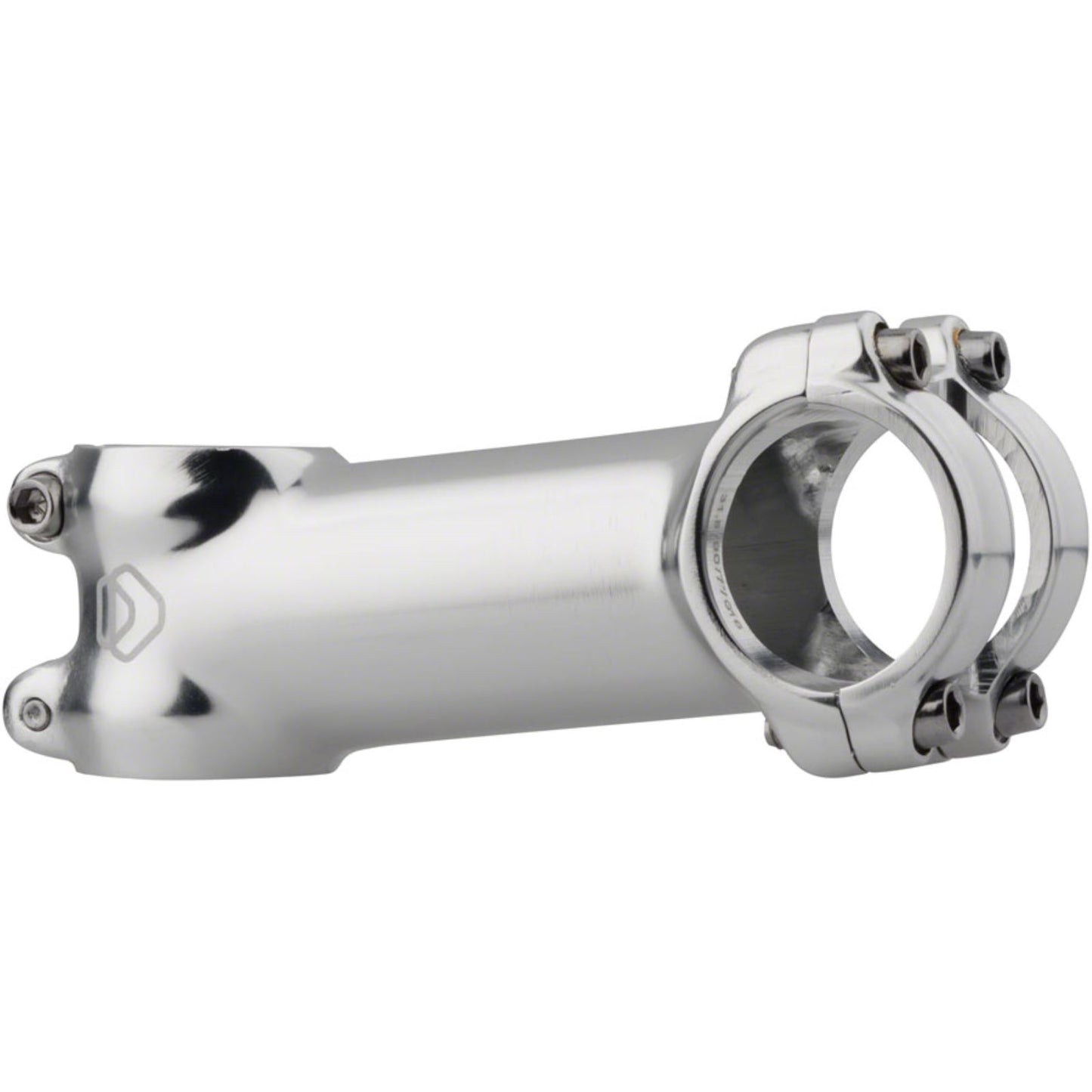 MSW 31.8 Stem - 90mm, 31.8 Clamp, +/-7, 1 1/8", Alloy, Silver [MPN: AS-007N 90/97 31.8 SIL]_1433572