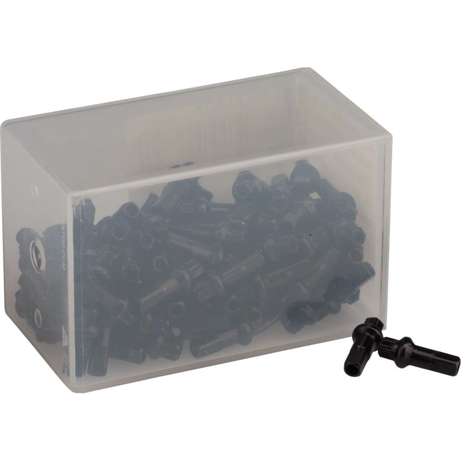 DT Swiss Pro Head Spoke Nipples - Aluminum, 2.0 x 15mm, Black, Box of 100 [MPN: N0AH20150S0100]_1433764