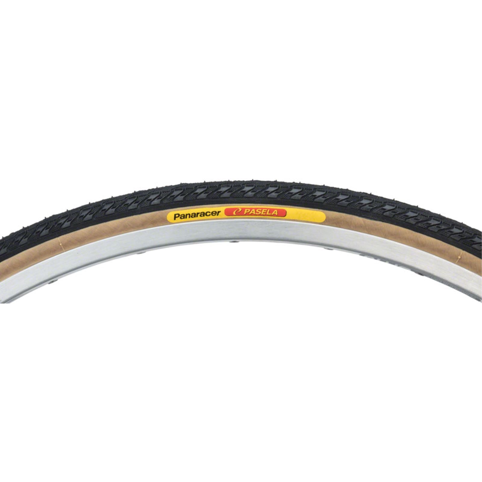Panaracer Pasela Tire - 27 x 1, Clincher, Wire, Black/Tan, 60tpi [MPN: AW271-LX-18]_1436399