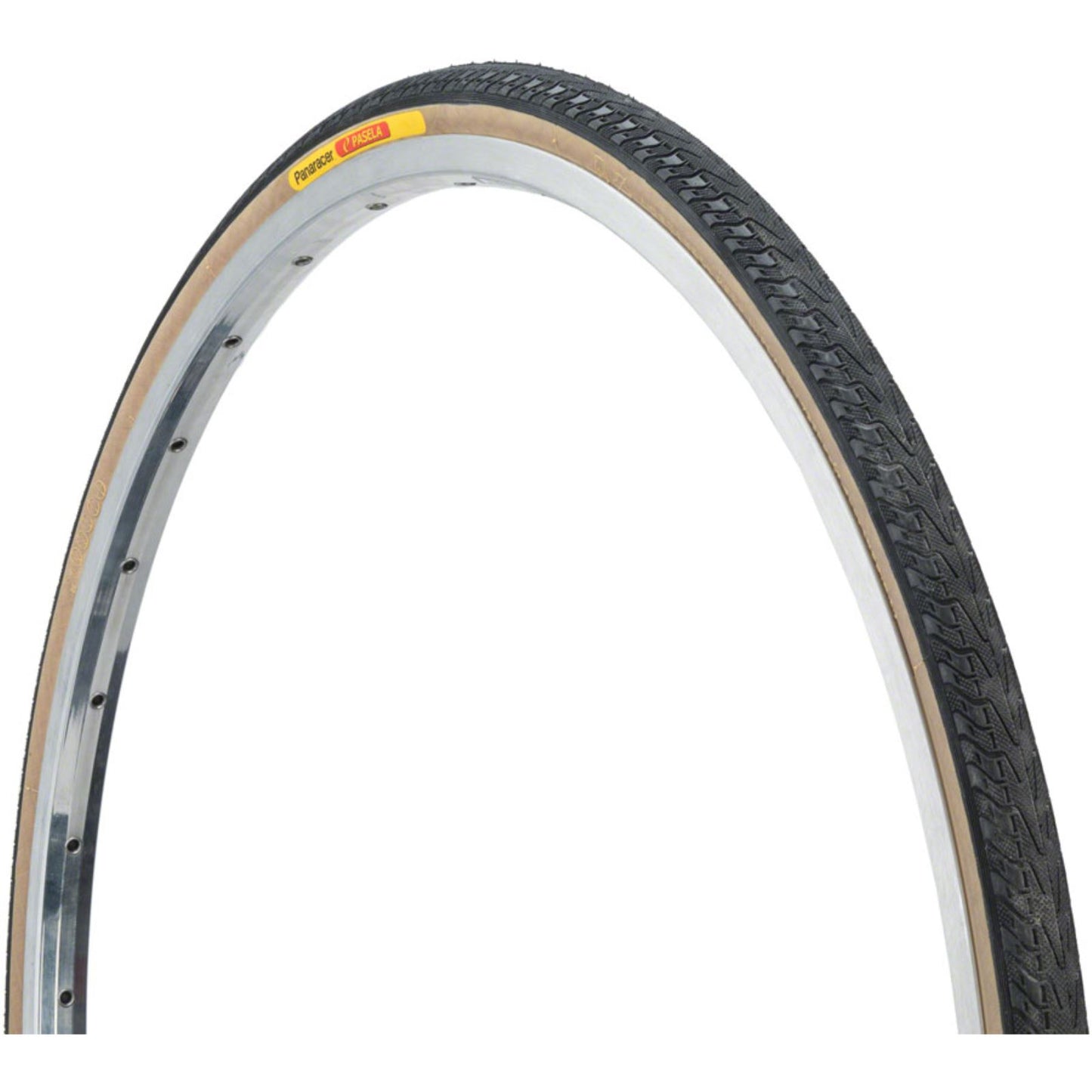 Panaracer Pasela Tire - 27 x 1-1/8, Clincher, Wire, Black/Tan, 60tpi [MPN: AW278-LX-18]_1436404