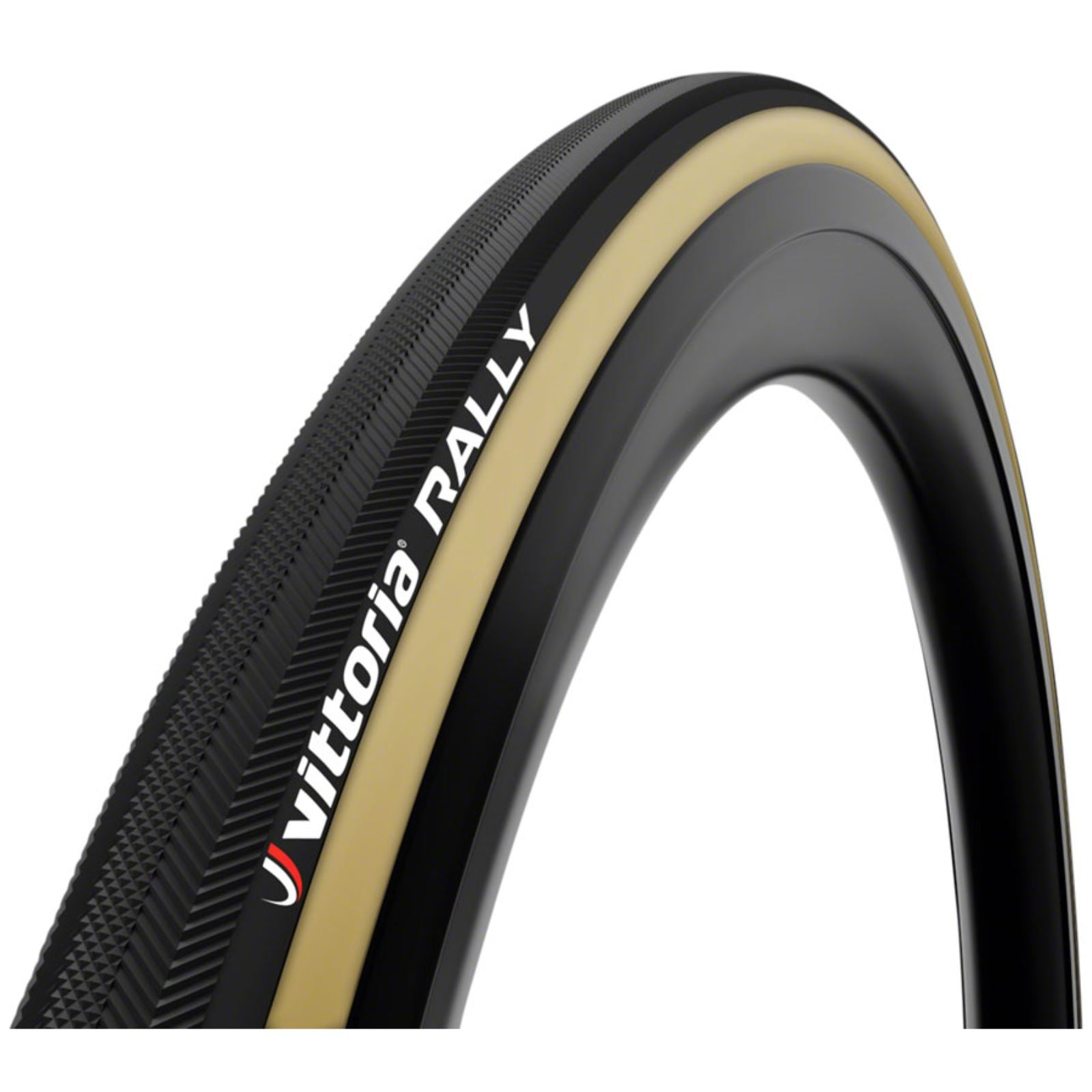 Vittoria Rally Tire - 700 x 25, Tubular, Folding, Black/Tan [MPN: 11110V0925411TG]_1436491