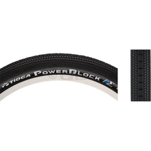 Tioga PowerBlock Tire - 20 x 2.1, Clincher, Wire, Black, 60tpi [MPN: BCIR0849]_1436729