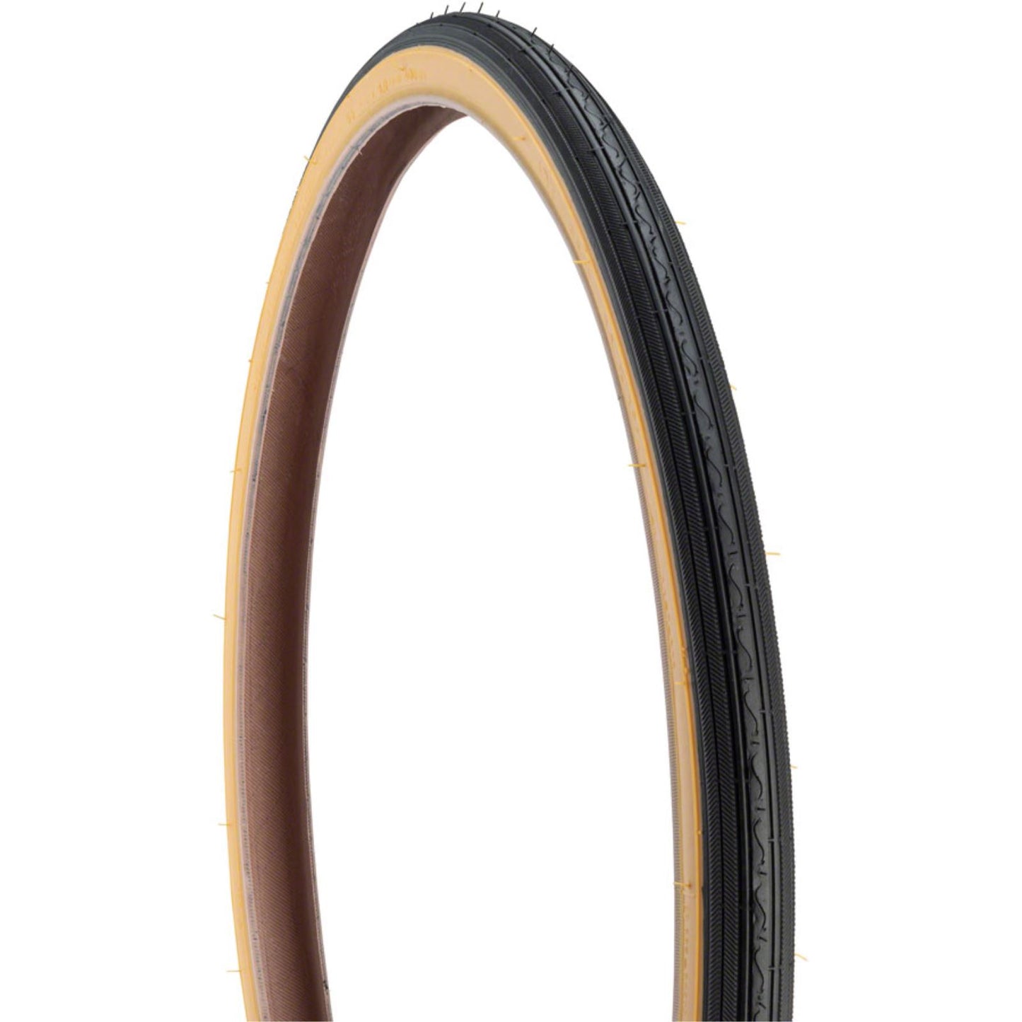 Kenda - Bicycle Street K40 Tire - 24 x 1-3/8 - Clincher - Wire - Black/Tan - 22tpi 03442001_1436803