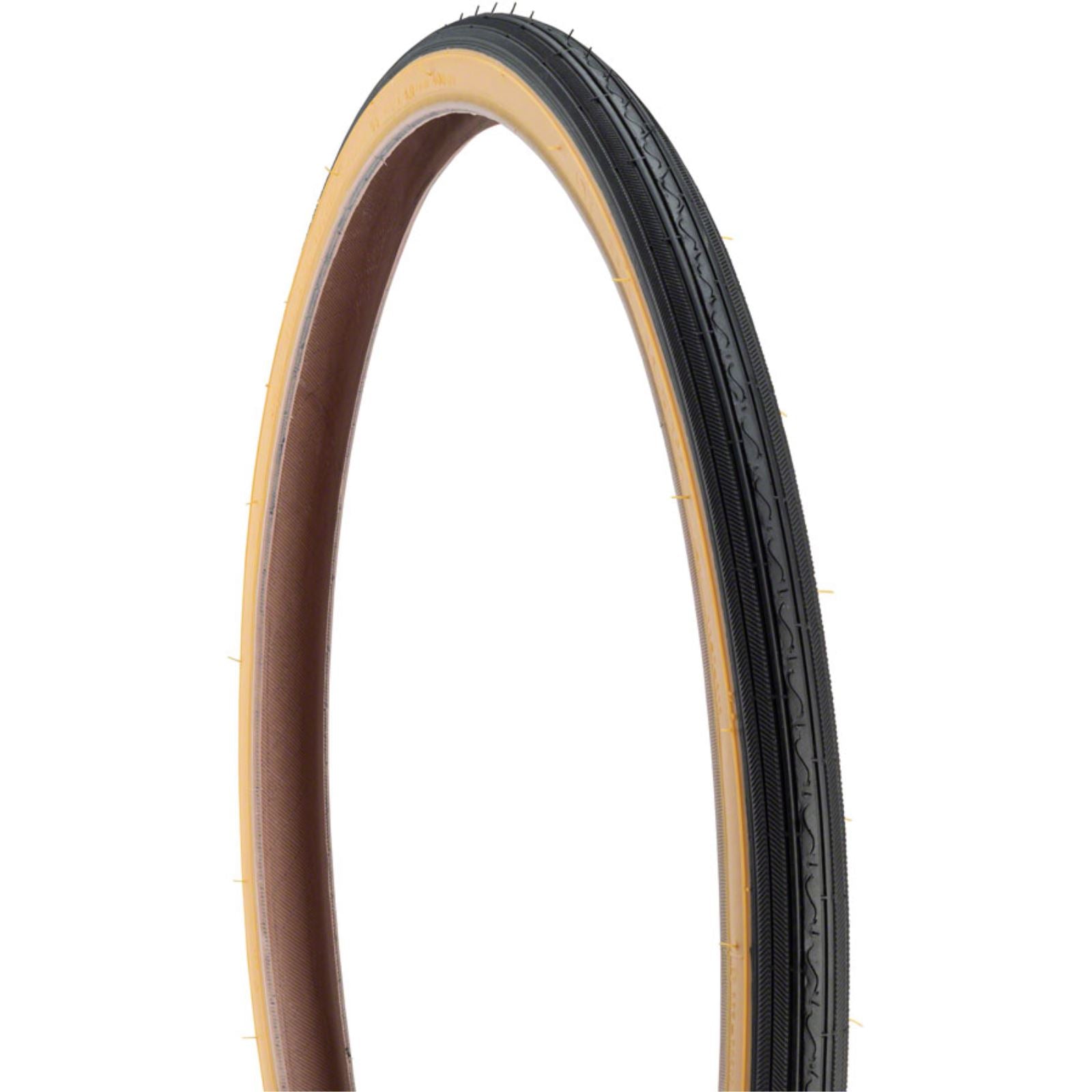 Kenda - Bicycle Street K40 Tire - 24 x 1-3/8 - Clincher - Wire - Black/Tan - 22tpi 03442001_1436803