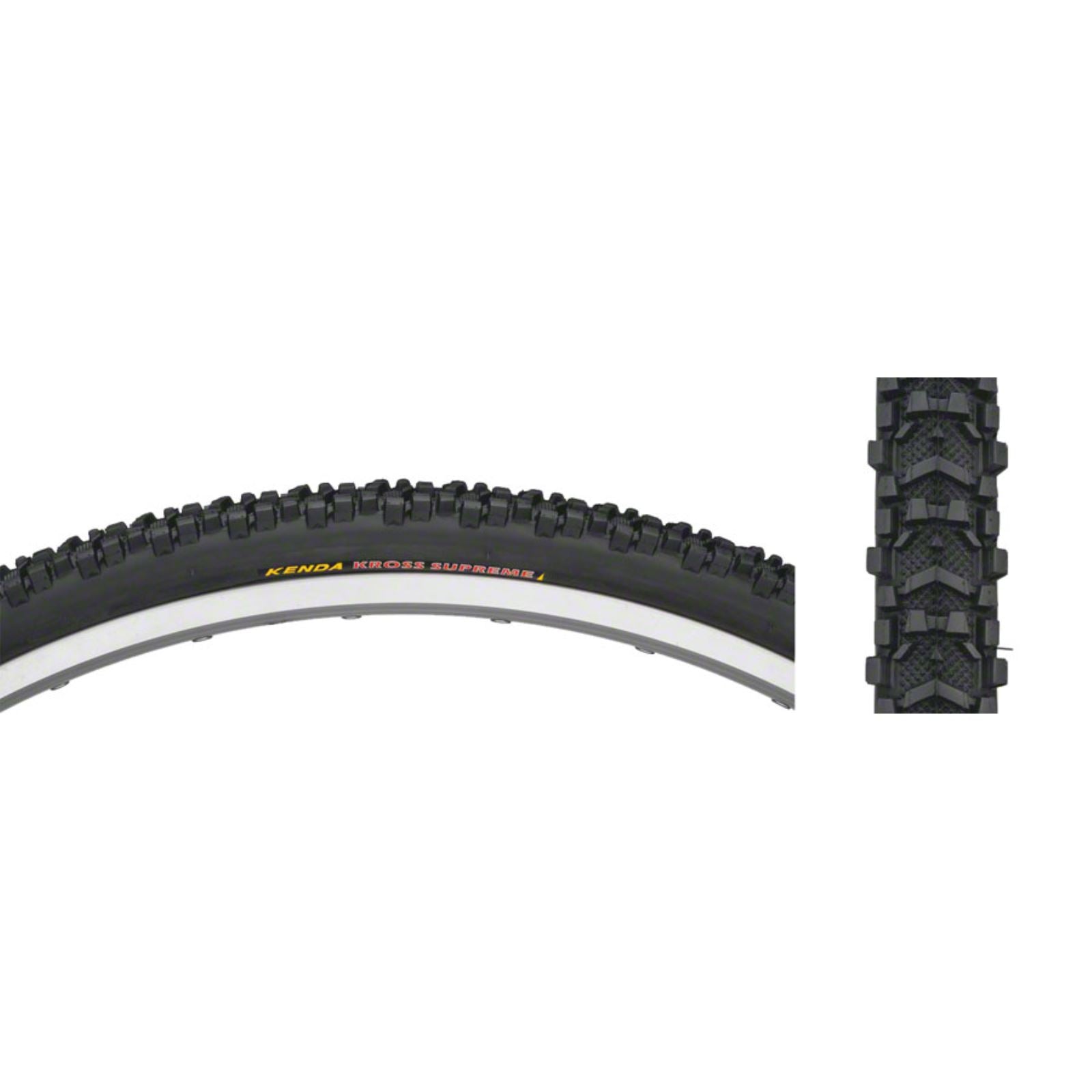 Kenda - Bicycle Kross Supreme Tire - 700 x 35 - Clincher - Folding - Black - 60tpi 062C4N54_1436859