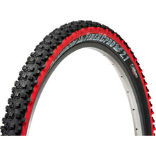 Panaracer Fire Pro Tire - 26 x 2 .1, Tubeless, Folding, Black/Red [MPN: RF2621TC-FIRE]_1436879