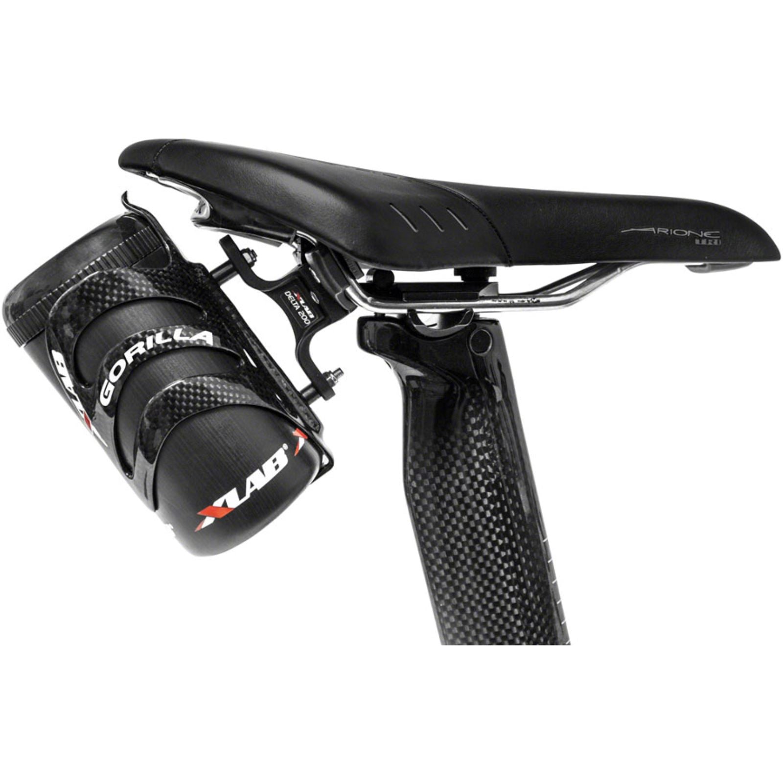 XLAB Delta 200 Rear Water Bottle Cage - Black [MPN: 1676]_1437464
