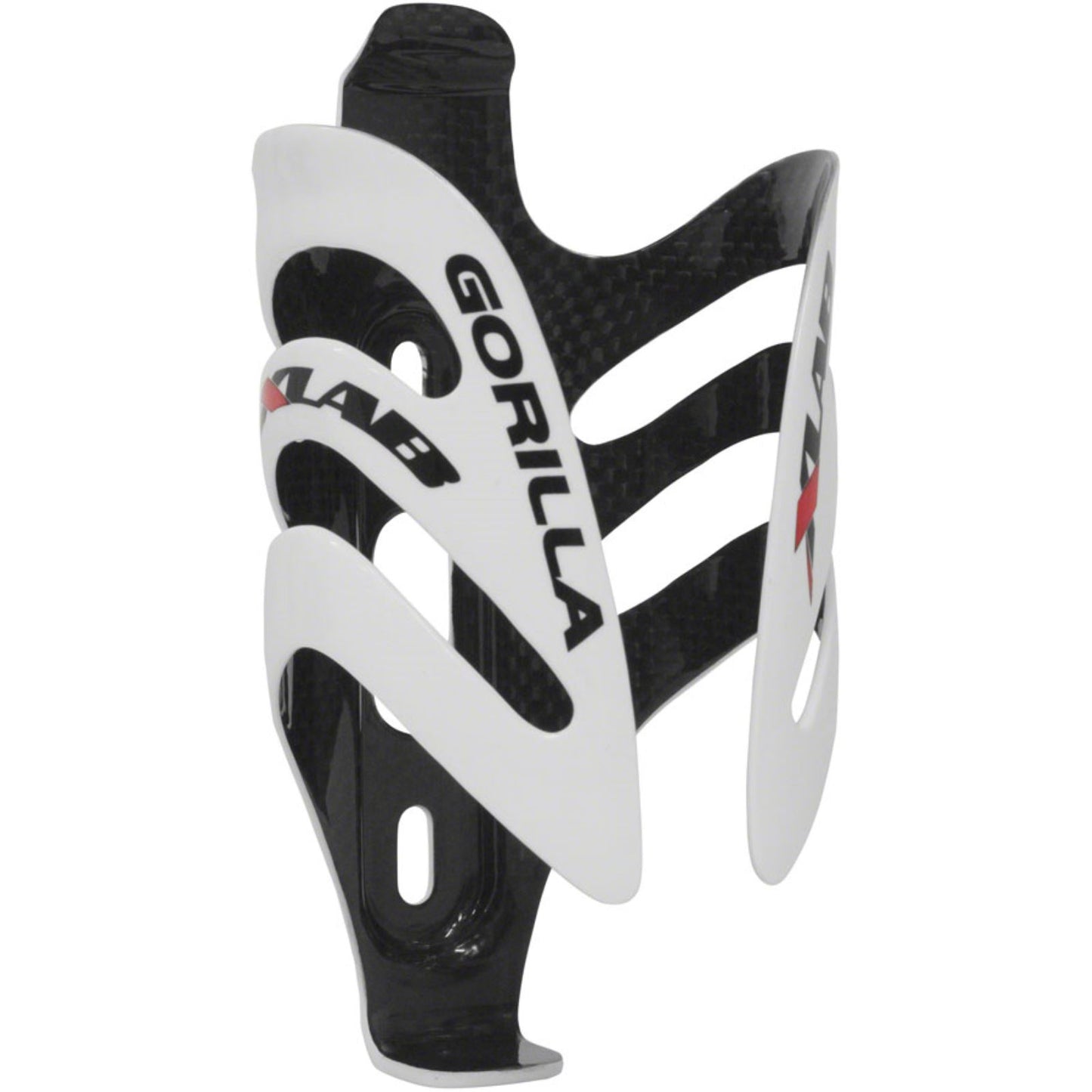 XLAB Gorilla HG Water Bottle Cage - White/Black [MPN: 1639]_1437403