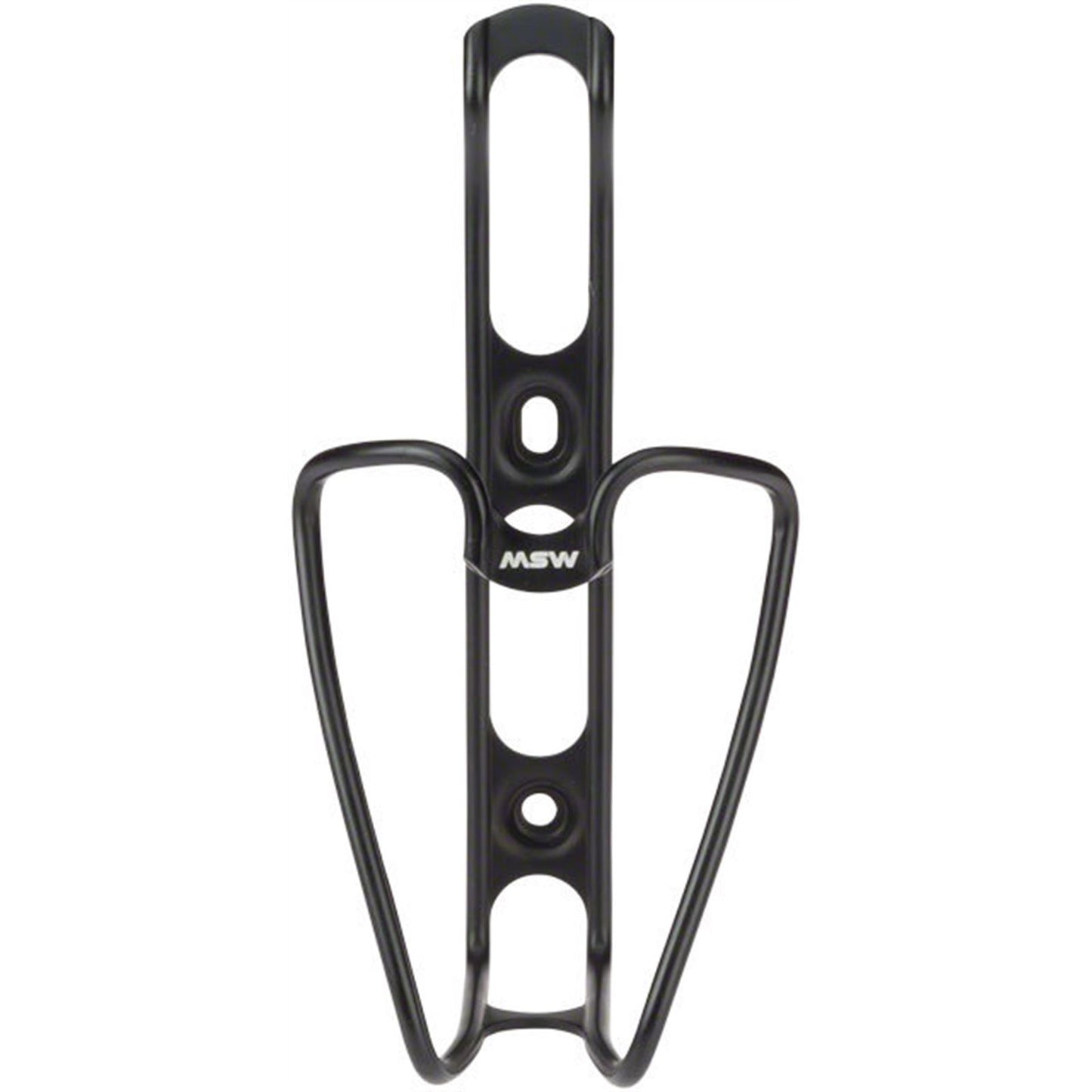 MSW AC-250 Lightweight Aluminum Water Bottle Cage - Black [MPN: BC-160A BLACK]_1403213