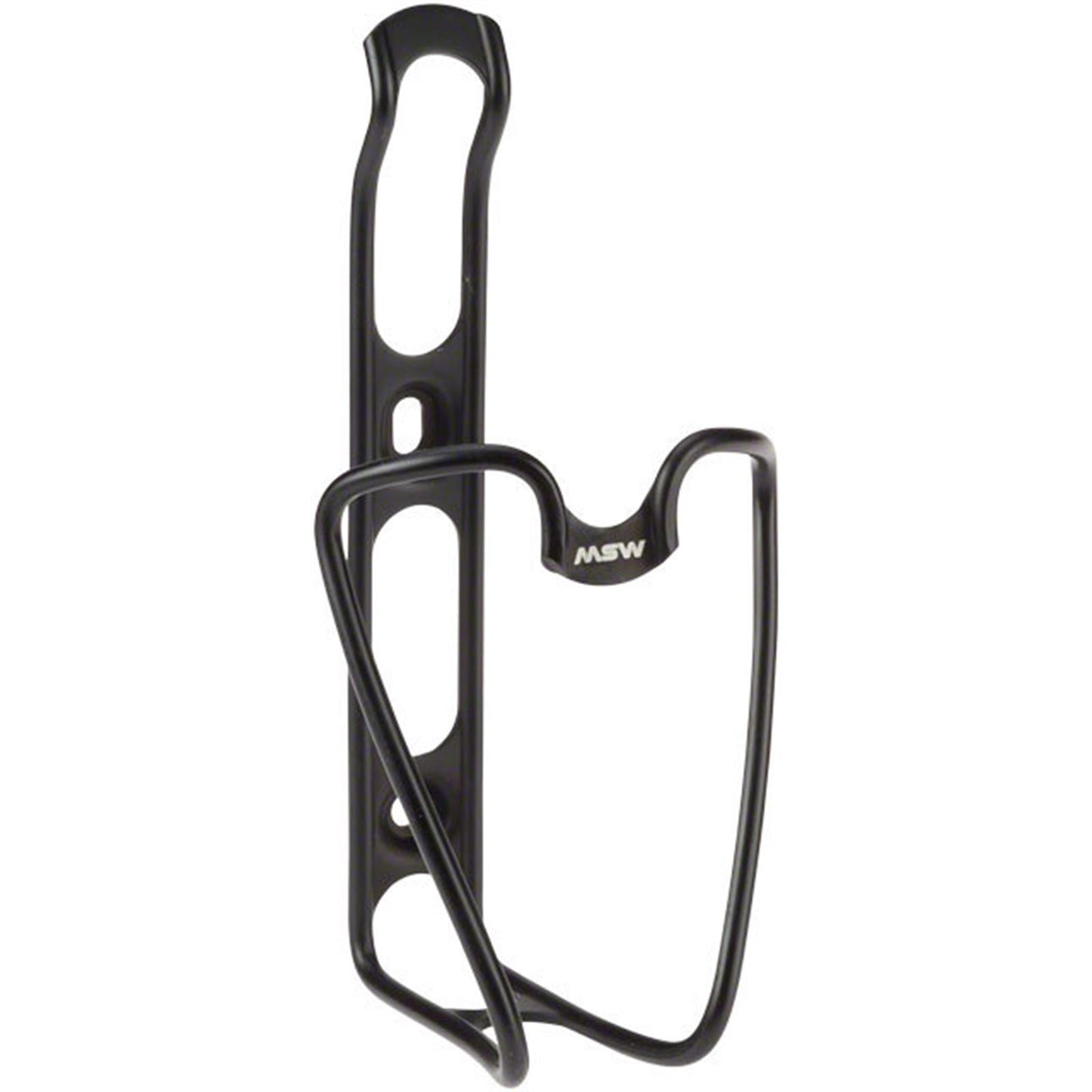 MSW AC-250 Lightweight Aluminum Water Bottle Cage - Black [MPN: BC-160A BLACK]_1403214