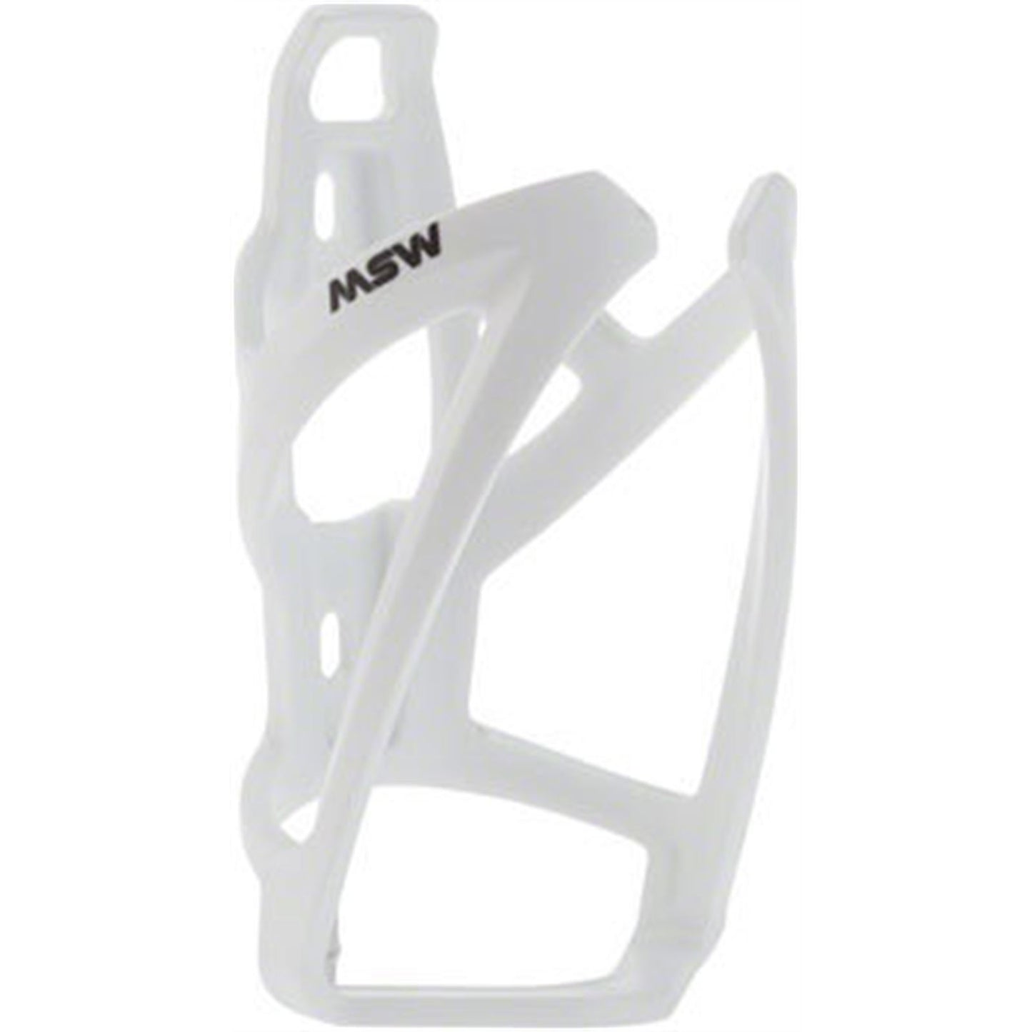 MSW PC-110 Composite Bottle Cage - White [MPN: T-BC07 WHITE  17-000022]_1403227