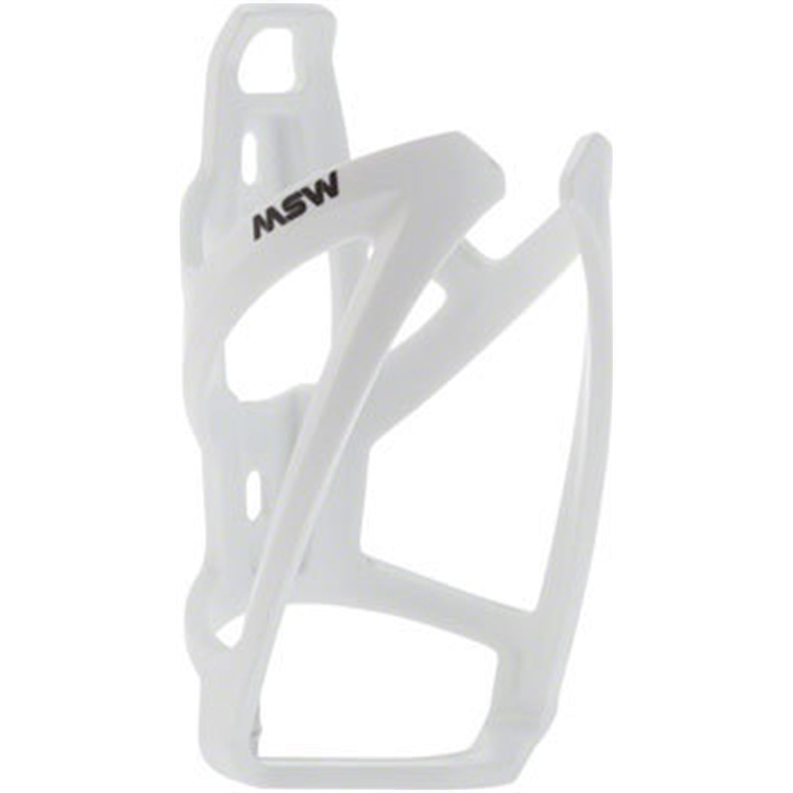 MSW PC-110 Composite Bottle Cage - White [MPN: T-BC07 WHITE  17-000022]_1403227