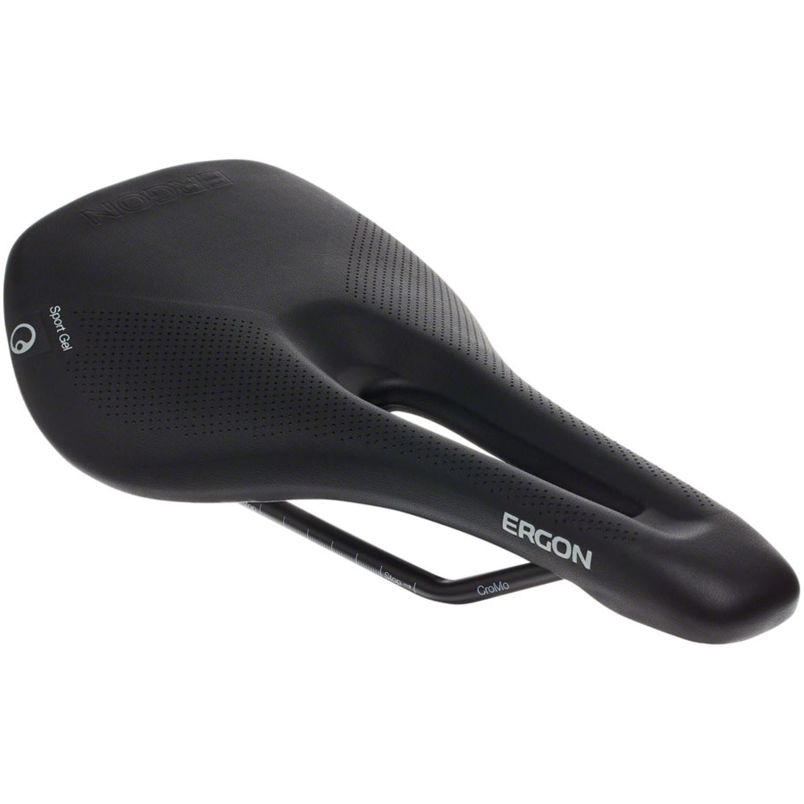 Ergon SR Sport Gel Saddle and Tape - Chromoly, Black, Women's, Medium/Large [MPN: 44061025]_1422970