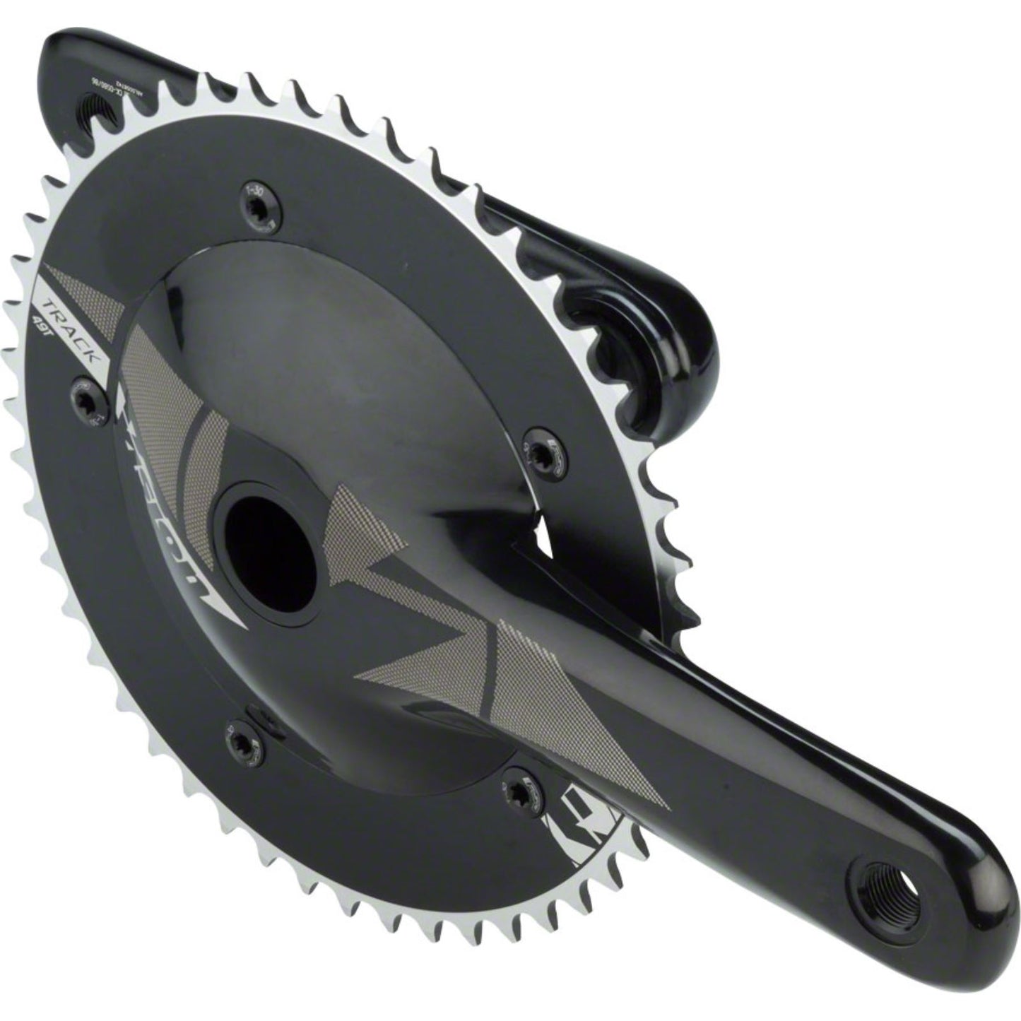 Vision Track Crankset - 165mm - Single Speed - 49t - Black  670-0069642010_1415950
