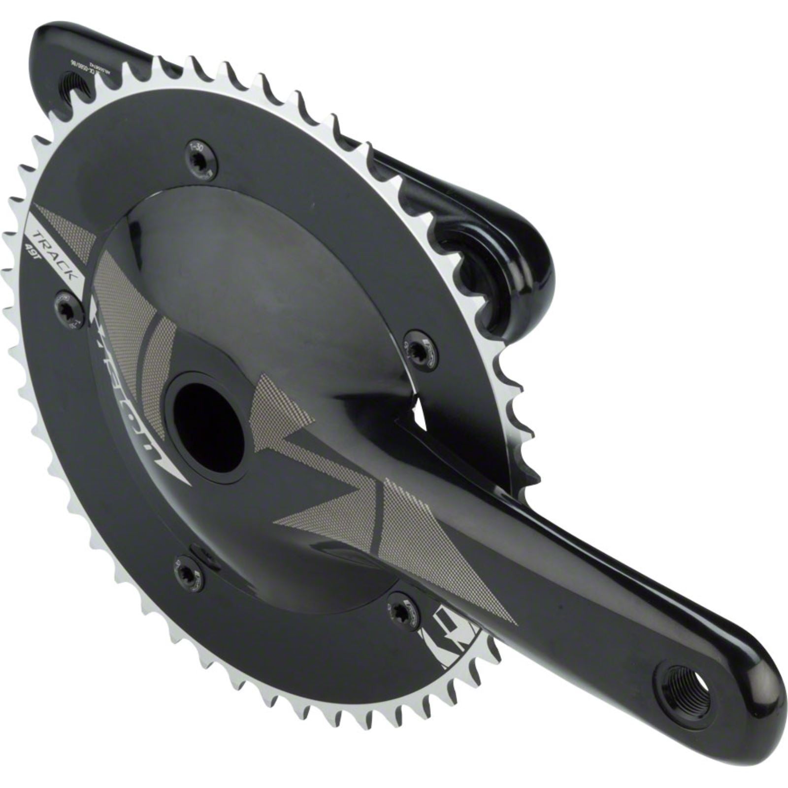 Vision Track Crankset - 165mm - Single Speed - 49t - Black  670-0069642010_1415950
