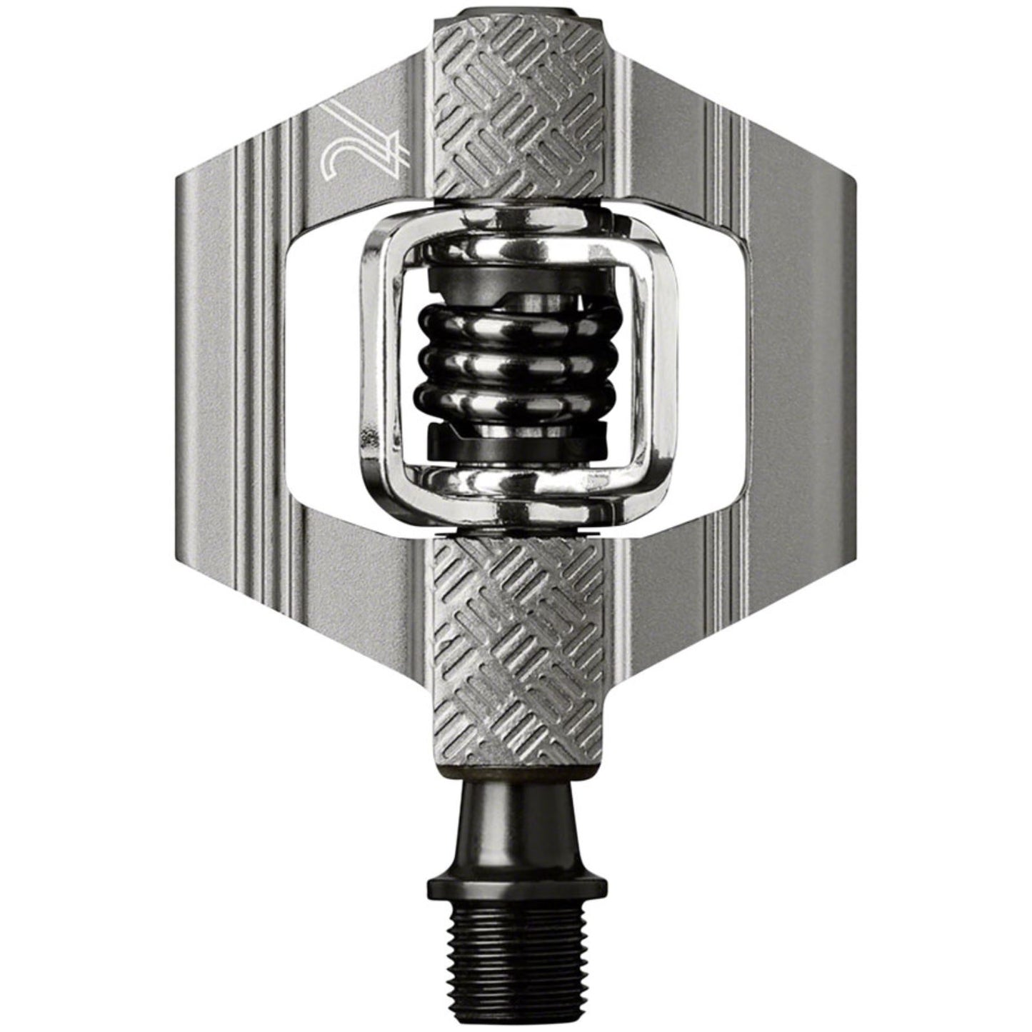 Crankbrothers Candy 2 Pedals - Dual Sided Clipless, Aluminum, 9/16", Gray [MPN: 16173]_1422210