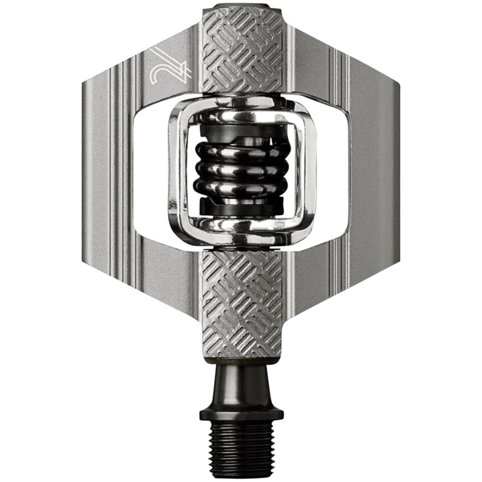 Crankbrothers Candy 2 Pedals - Dual Sided Clipless, Aluminum, 9/16", Gray [MPN: 16173]_1422210