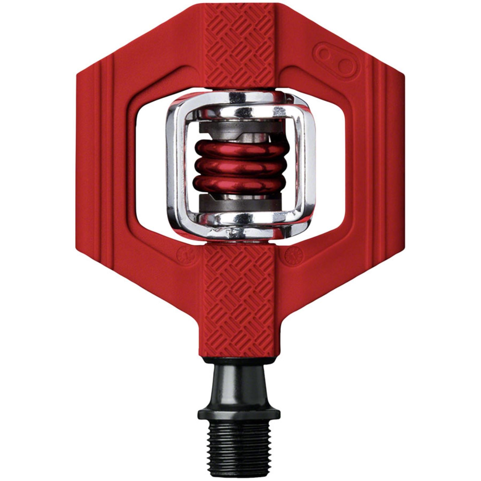 Crankbrothers Candy 1 Pedals - Dual Sided Clipless with Platform, Composite, 9/16", Red [MPN: 16170]_1422212