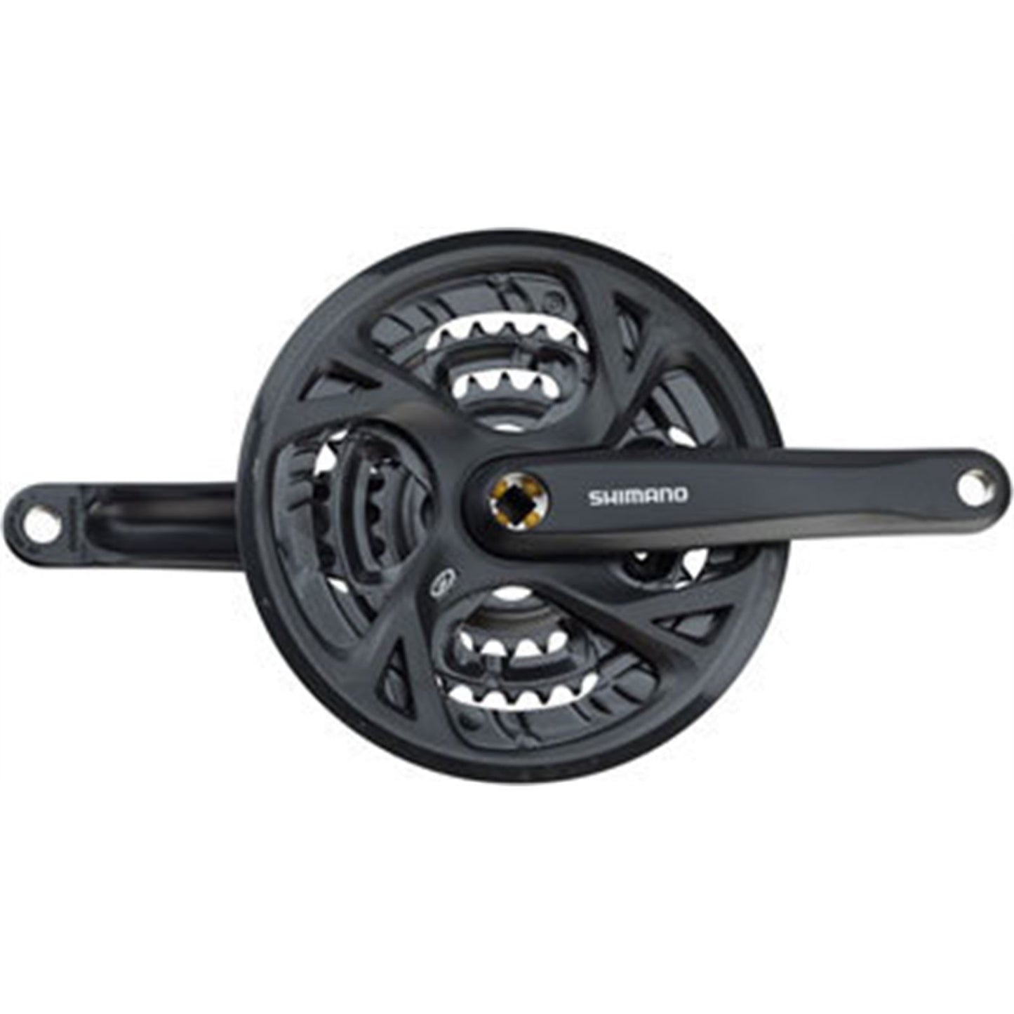 Shimano Crankset - 170mm - 9-Speed - 48/36/26t - Black - Altus FC-M371  [MPN: EFCM371C866CL]_1403405