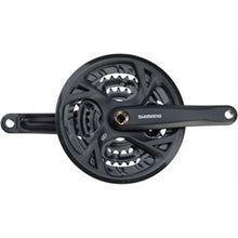 Shimano Crankset - 170mm - 9-Speed - 48/36/26t - Black - Altus FC-M371  [MPN: EFCM371C866CL]_1403405
