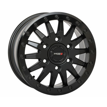 System 3 SB8 Wheel - 15X7 5+2 (+38mm) 6/5.5 - Matte Black [MPN: 15S3-8565]_1403696