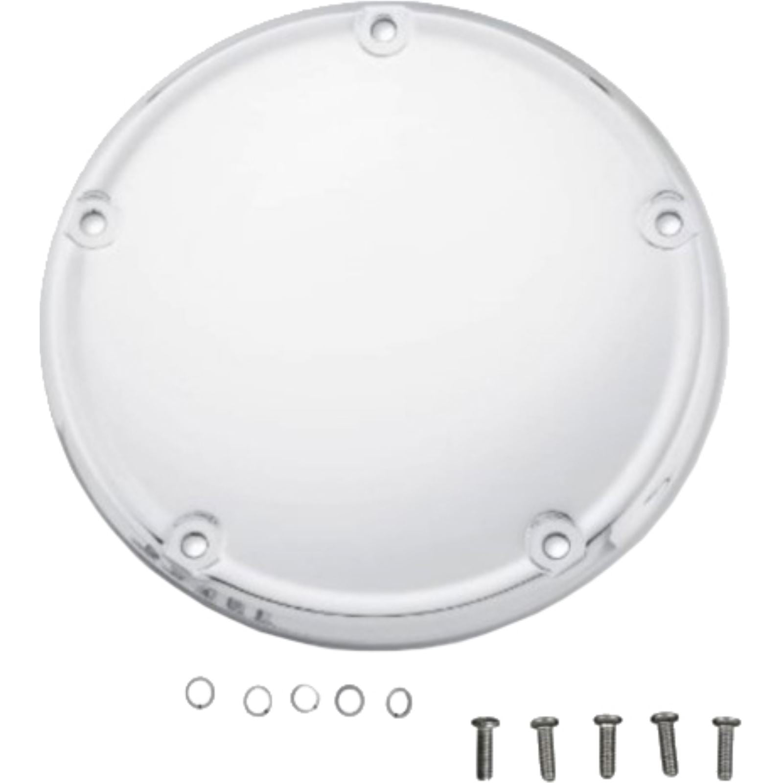 Harddrive Derby Cover - Chrome for M8 Softail Orig Equip #25700973 302910_1391085