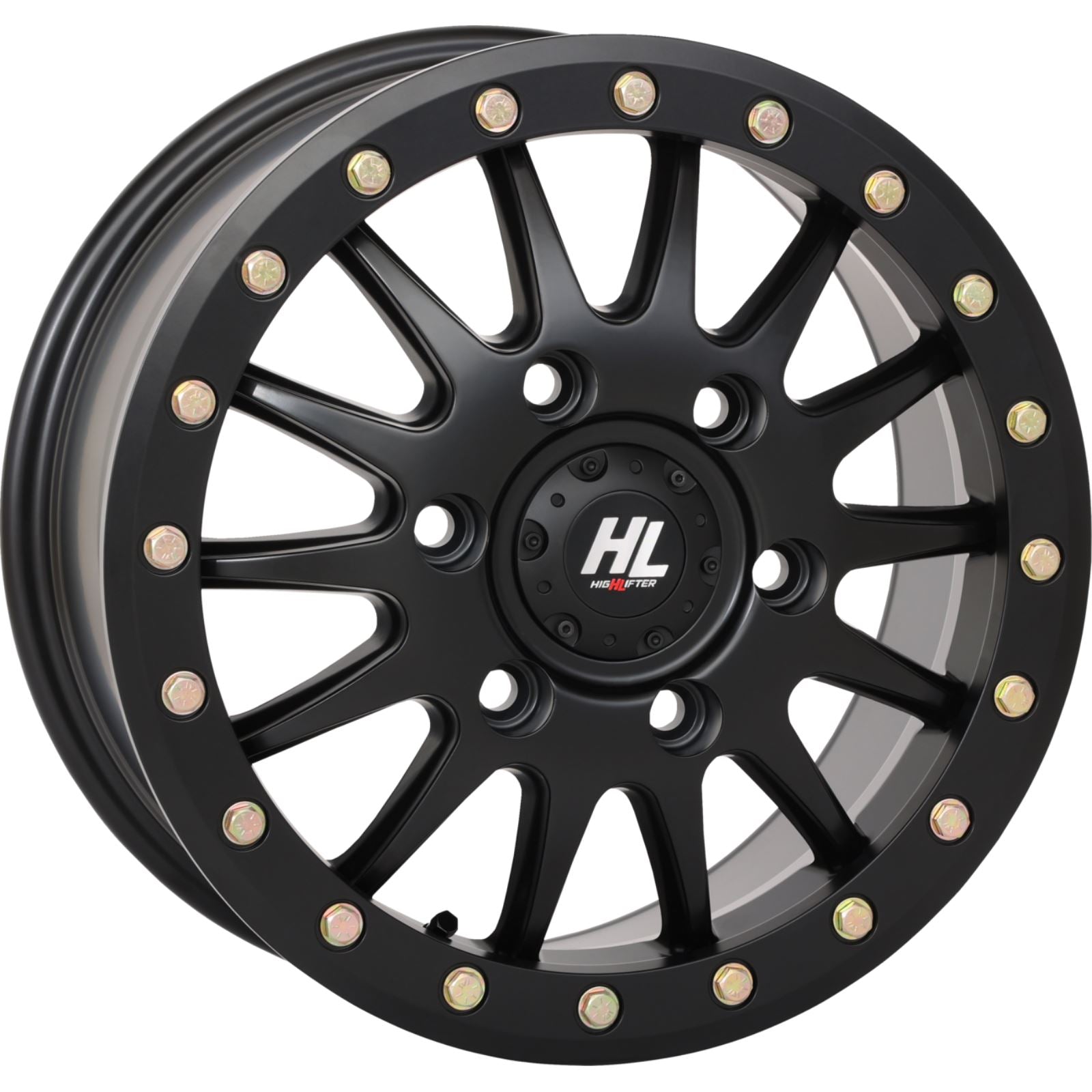 High Lifter HL24 Front/Rear Wheel - Black - 15x7 - 6/5.5 - 5+2 (+38 mm) 15HL24-1465_1398230