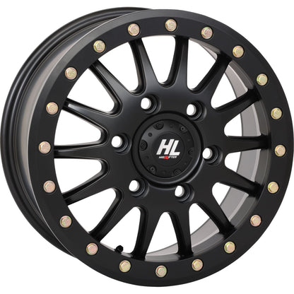High Lifter HL24 Front/Rear Wheel - Black - 15x7 - 6/5.5 - 5+2 (+38 mm) 15HL24-1465_1398230