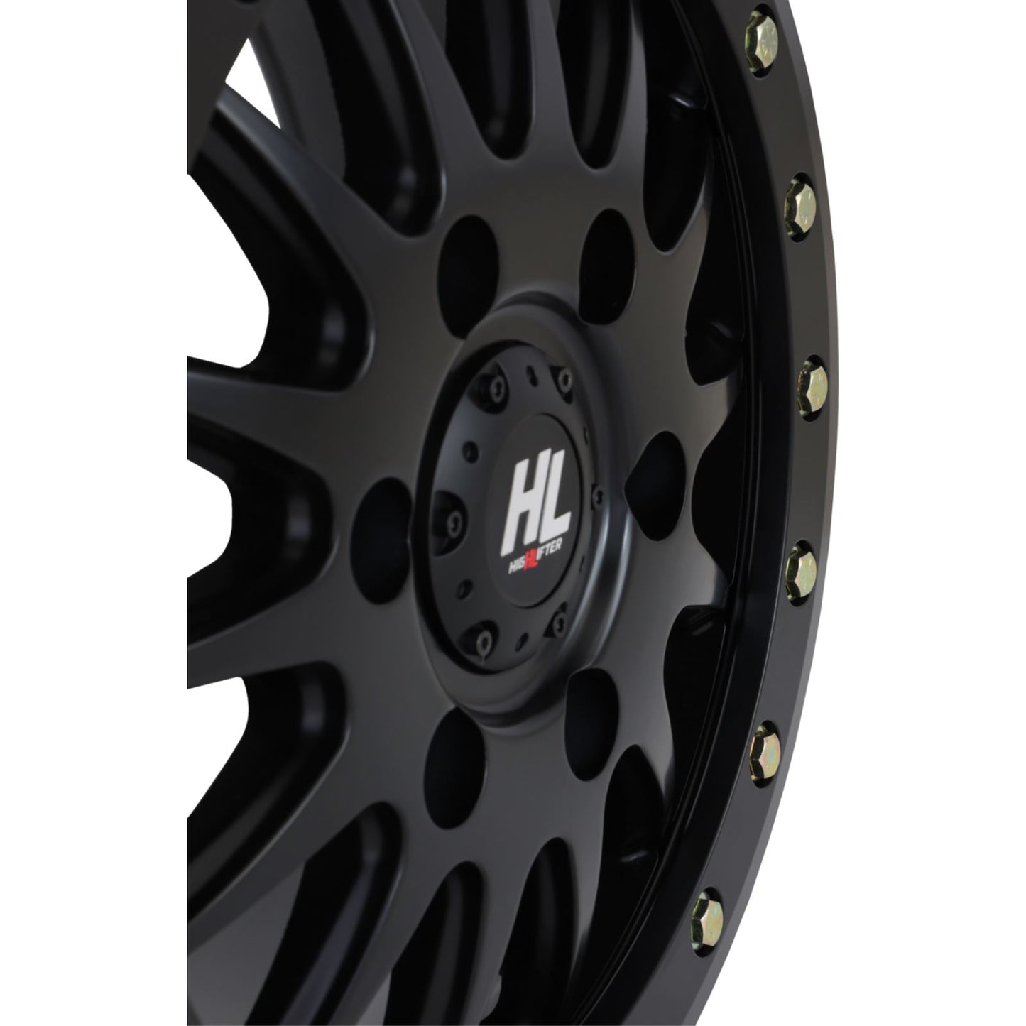 High Lifter HL24 Front/Rear Wheel - Black - 15x7 - 6/5.5 - 6+1 (+68 mm) 15HL24-1466_1398223