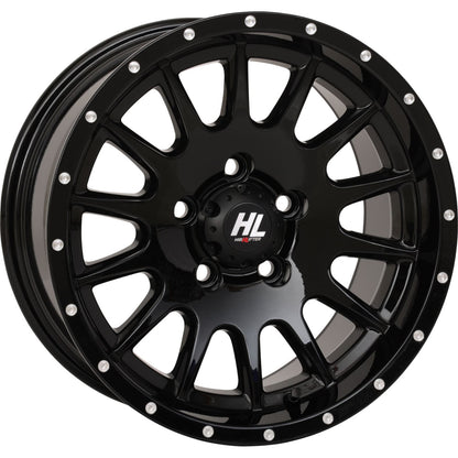 High Lifter HL25 Front/Rear Wheel - Black - 15x7 - 4/156 - 4+3 (+10 mm) 15HL25-1256_1398256