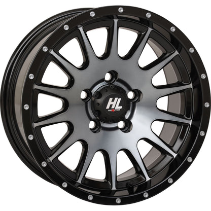 High Lifter HL25 Front/Rear Wheel - Dark Tint Gray - 15x7 - 4/156 - 4+3 (+10 mm) 15HL25-1656_1398245