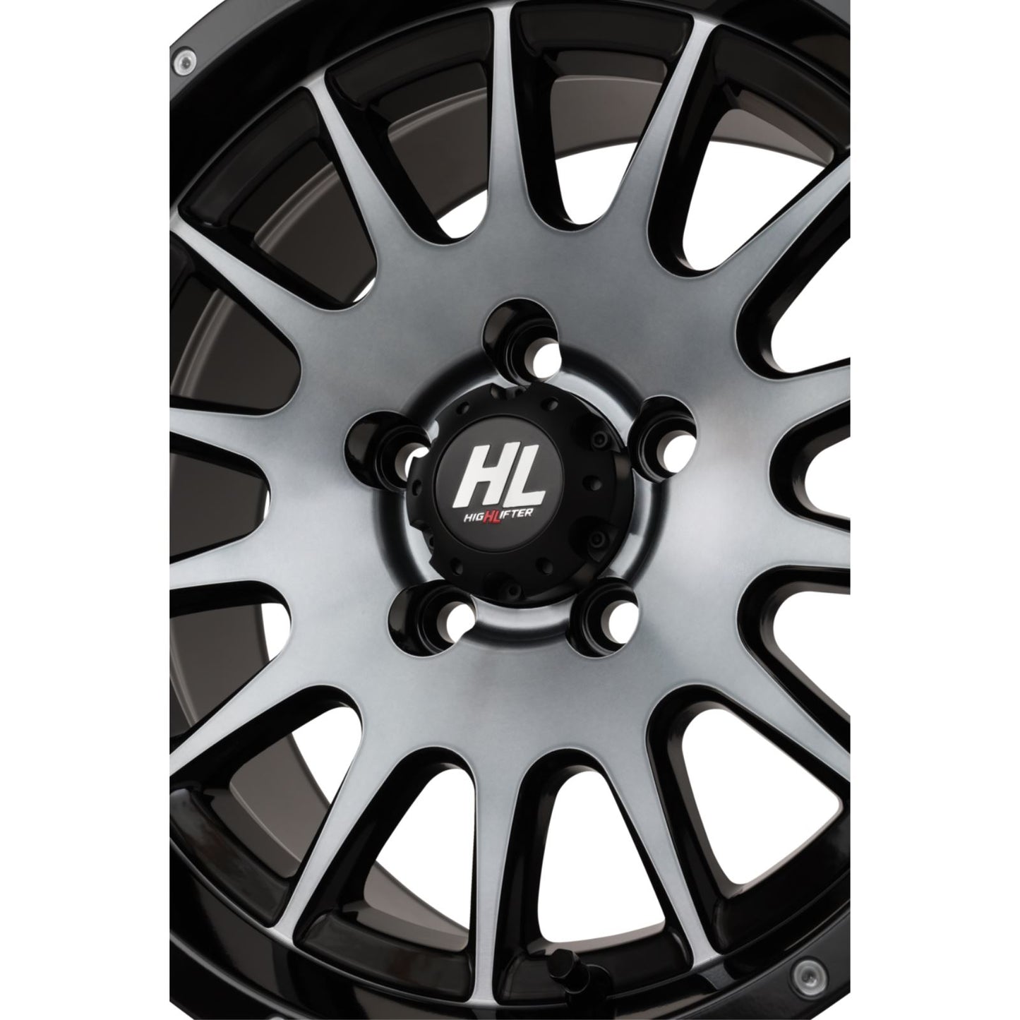 High Lifter HL25 Front/Rear Wheel - Dark Tint Gray - 15x7 - 4/156 - 4+3 (+10 mm) 15HL25-1656_1398244