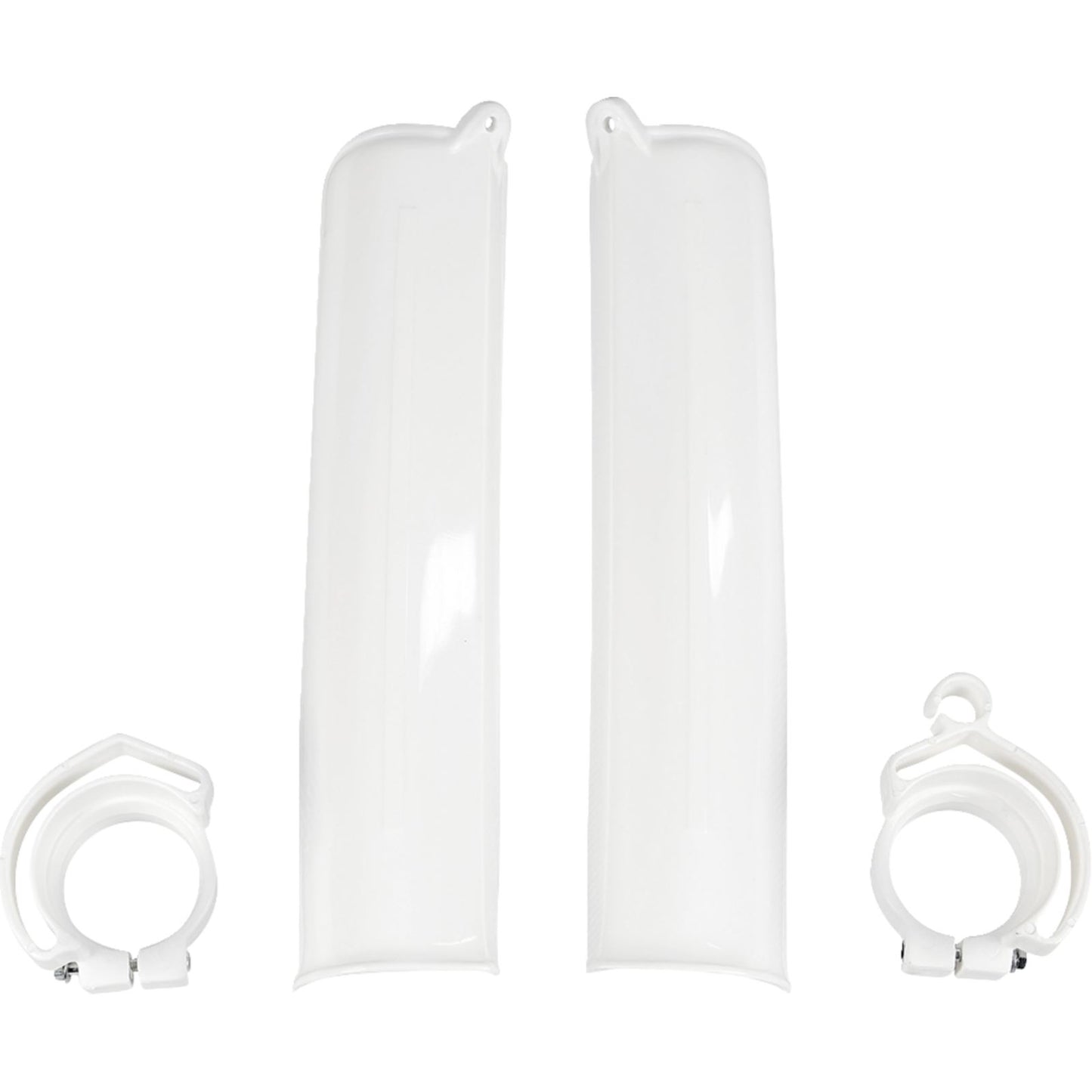 UFO Plastics Fork Slider Protector - White for KTM [MPN: KT03011#047]_1391356