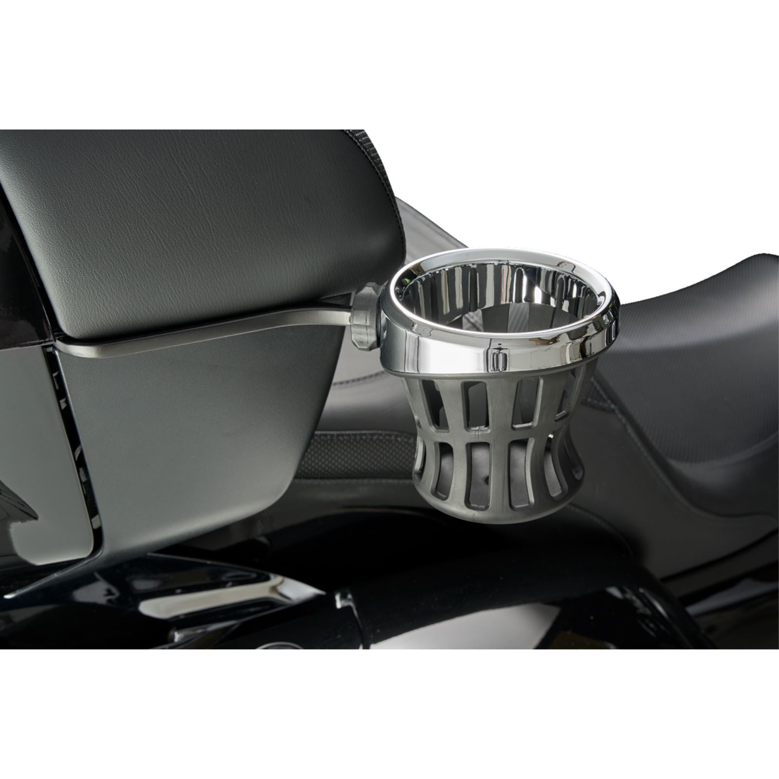 Ciro Mount - Drink Holder - Passenger Chrome/Black [MPN: 56121]_1391411