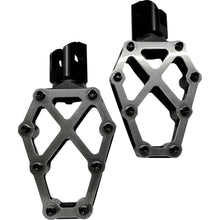 Kodlin USA NXL Footpegs - Black w/ Stainless Steel Cover [MPN: K73255]_1393420