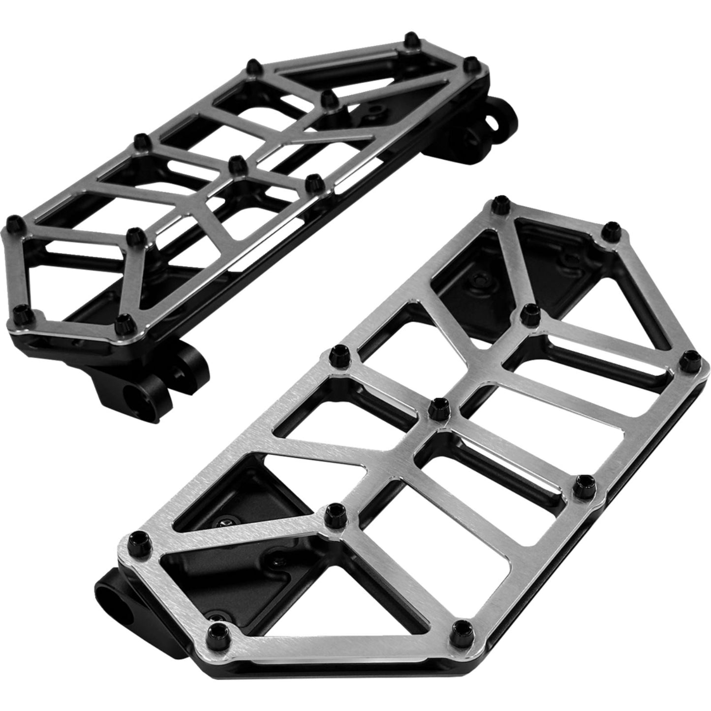 Kodlin USA NXL Floorboards - Black w/ Stainless Steel Cover for Harley-Davidson [MPN: K73253]_1393426