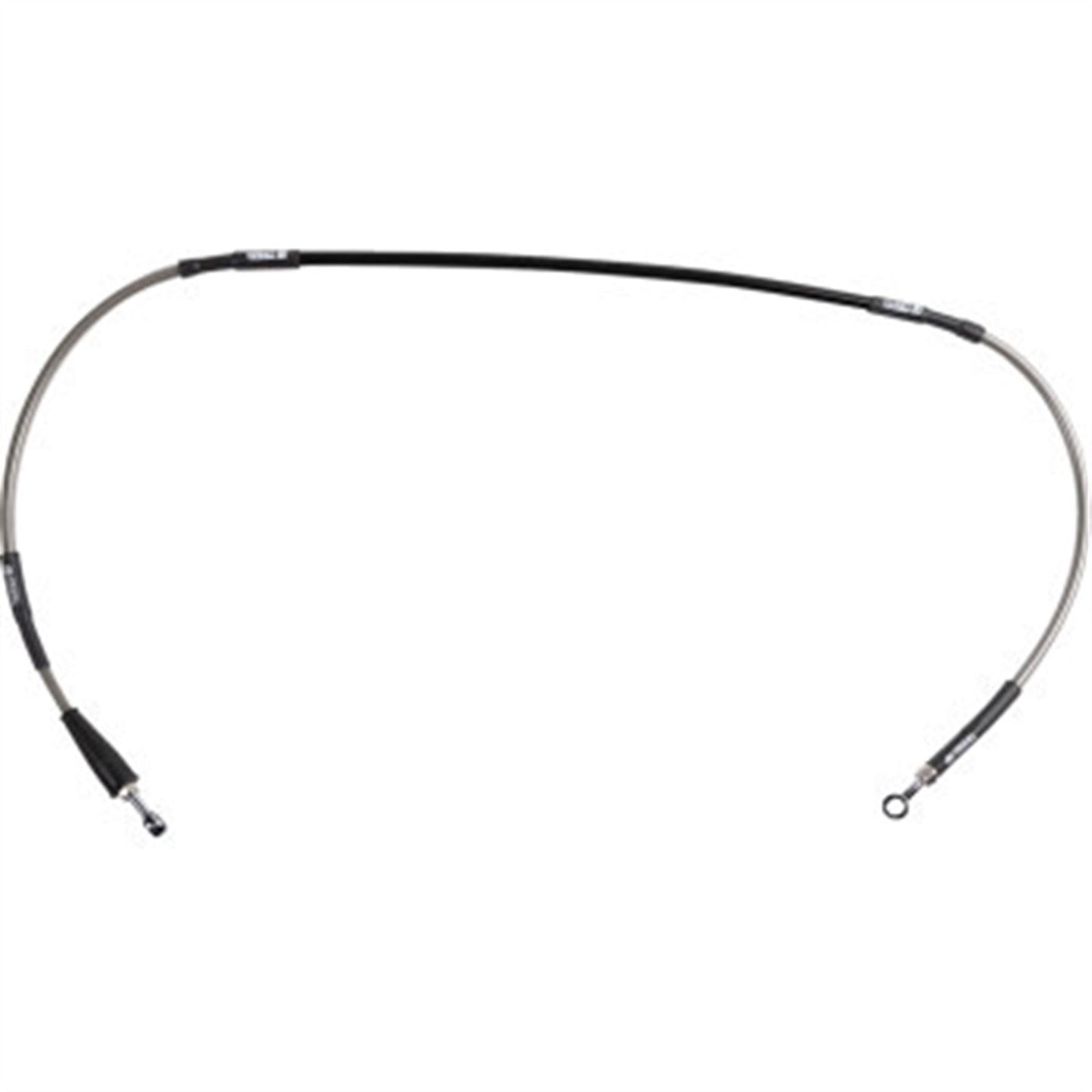 Moose Offroad Braided Brake Line - Stainless Steel S01-1-039/P_1475357