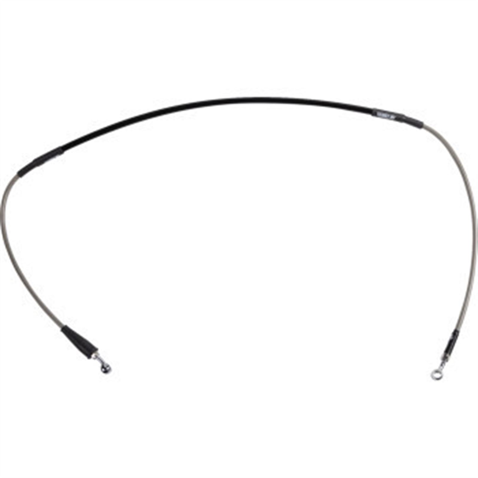Moose Offroad Braided Brake Line - Stainless Steel H01-1-037/P_1475380