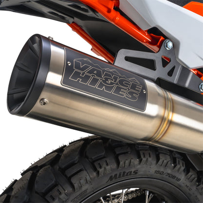 Vance And Hines Adventure Hi-Output 450 Slip-On Muffler - Stainless Steel 17415_1391465