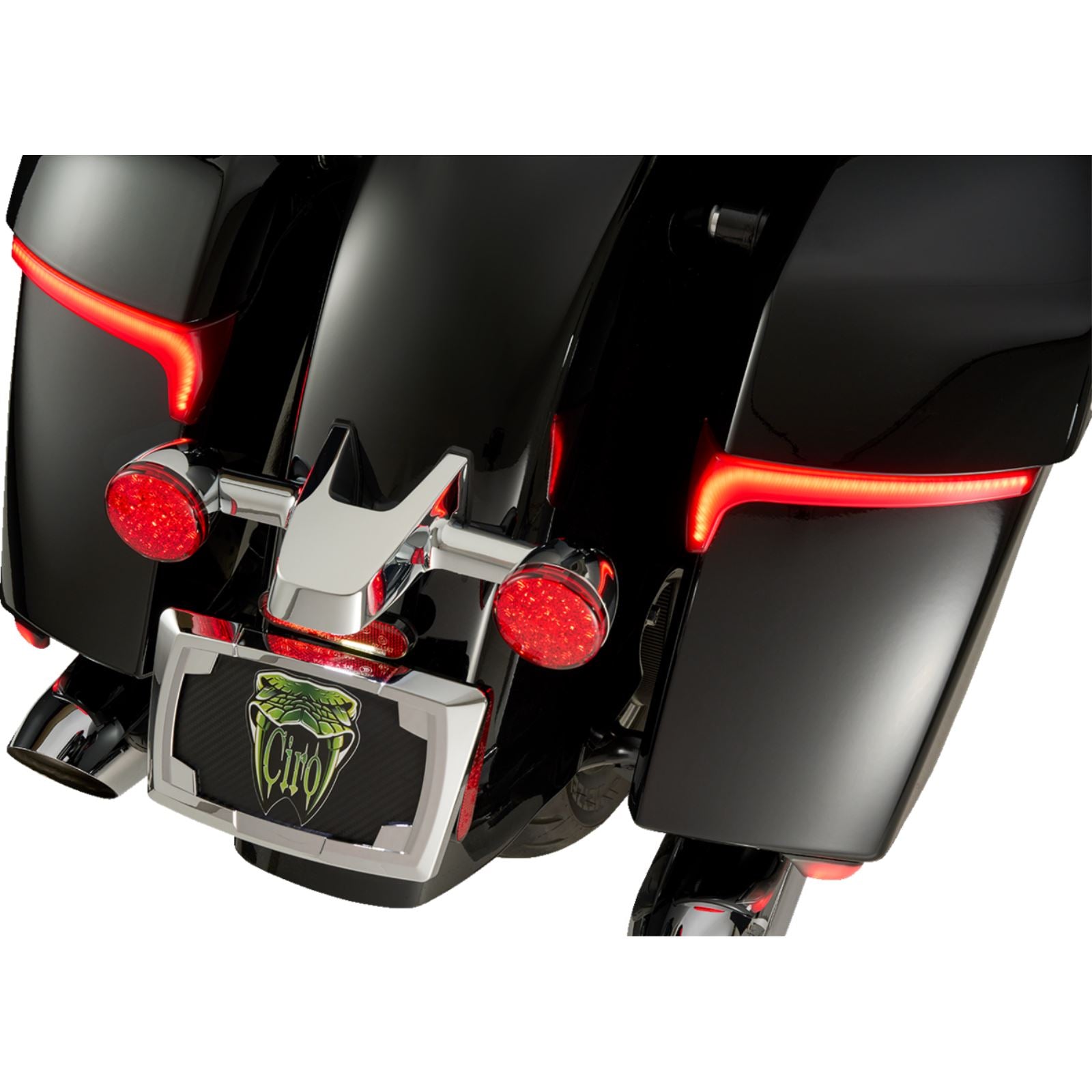 Ciro Saddlebag Light - Red Lens for Indian [MPN: 4R010]_1391429