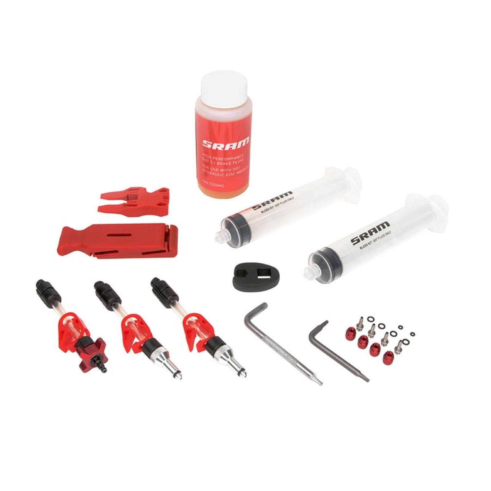 SRAM Standard DOT Bleed Kit v2  with fluid  Kit [MPN: 00.5318.045.000]_1404023