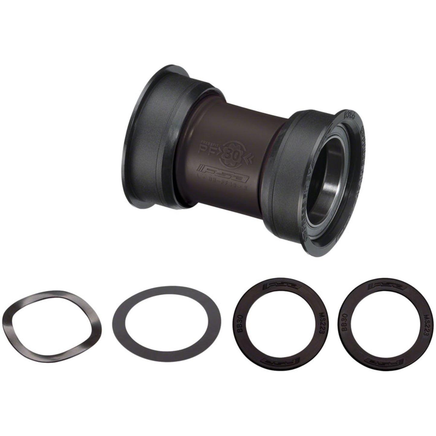 Full Speed Ahead BB-PF4002/MegaExo 19 Bottom Bracket - BB386, 86.5mm, Black [MPN: 200-0056000010]_1416761