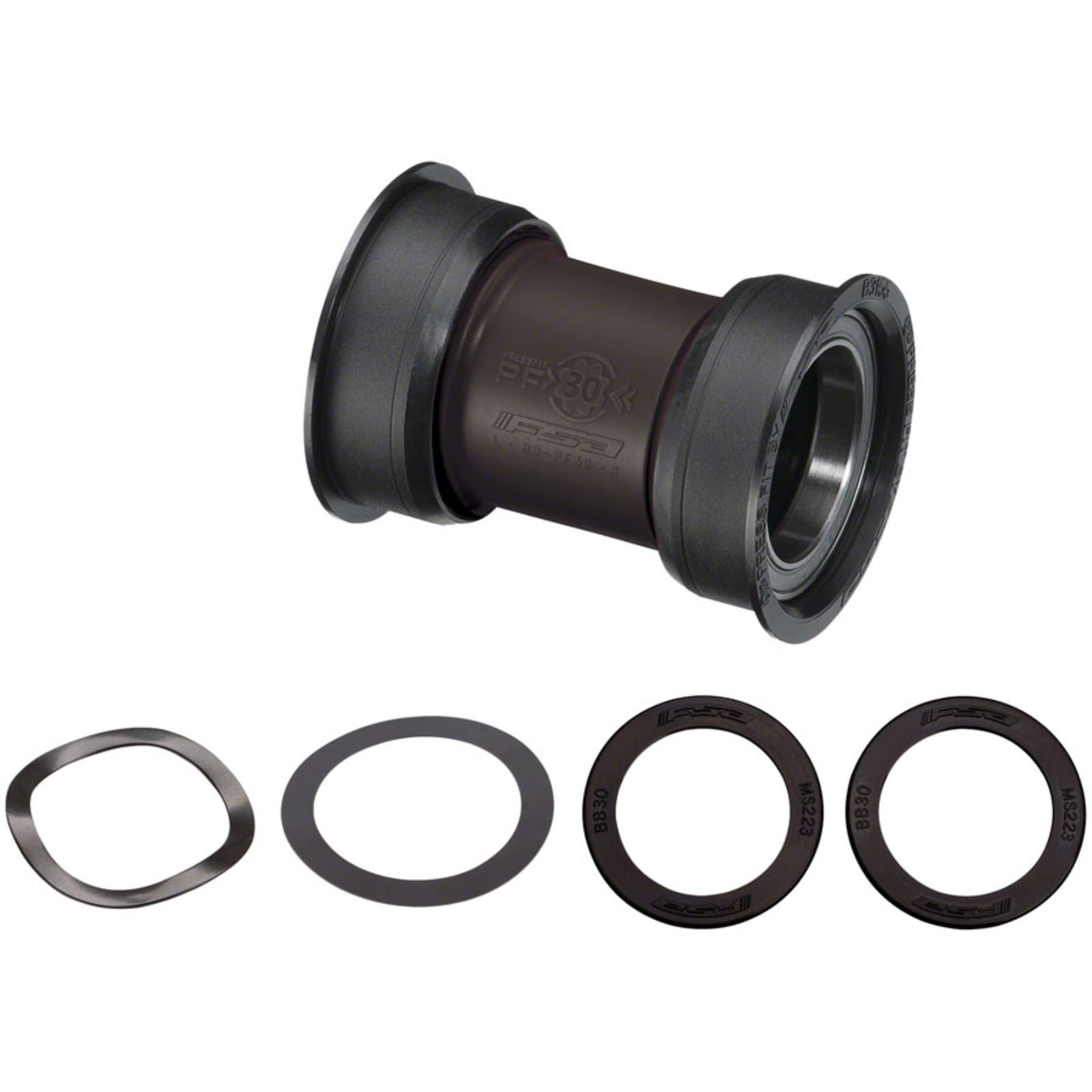 Full Speed Ahead BB-PF4002/MegaExo 19 Bottom Bracket - BB386, 86.5mm, Black [MPN: 200-0056000010]_1416761
