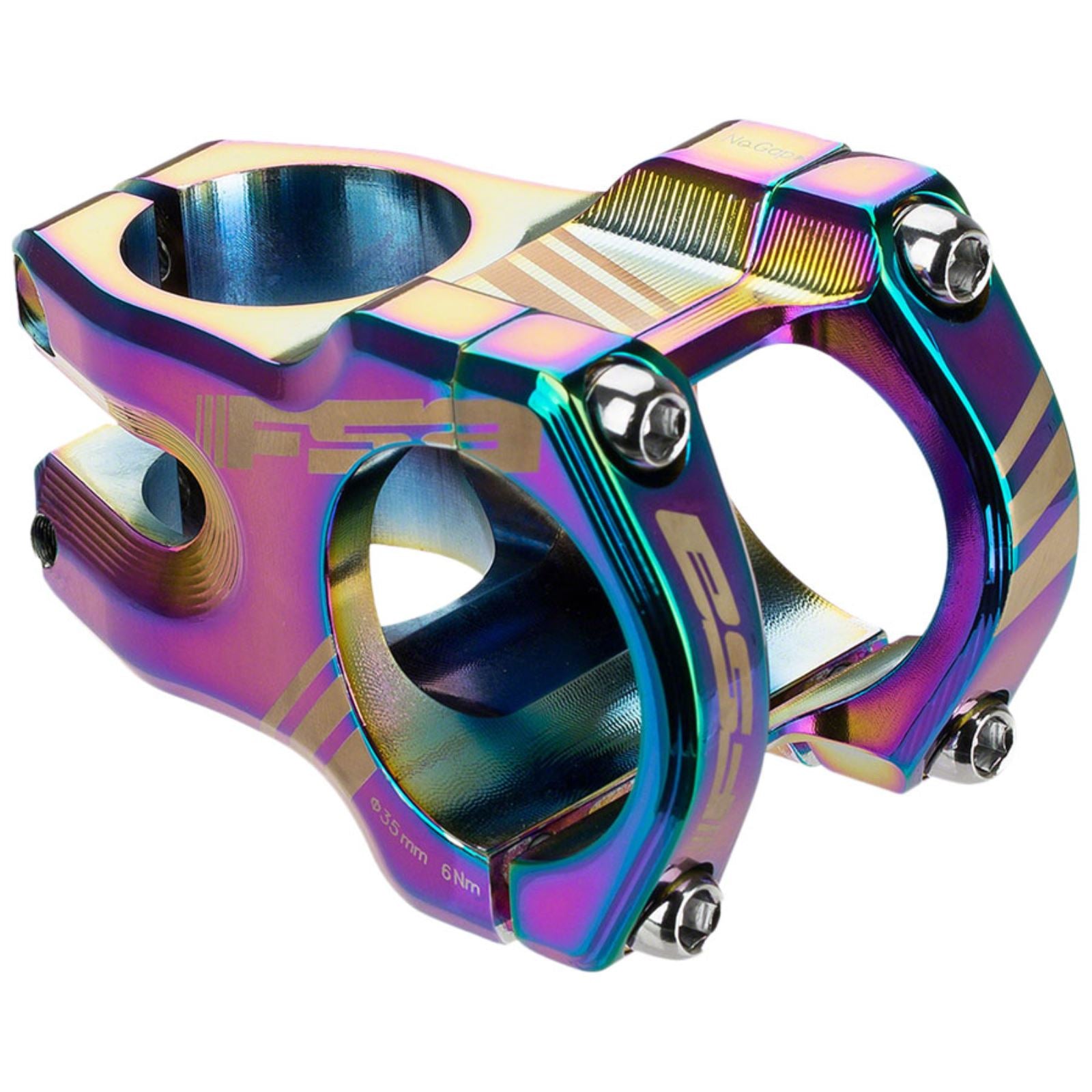 Full Speed Ahead Team Stem - 35mm, 35mm Clamp, +/-6, 1 1/8", Oil Slick [MPN: 175-0055105AC0]_1433536