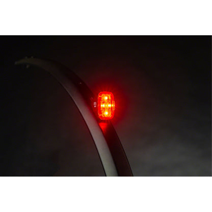 Lezyne Fender Mount Ebike Taillight - 11 Lumen -- Black [MPN: 1-LED-ERFNDSTAL-V2]_1421934