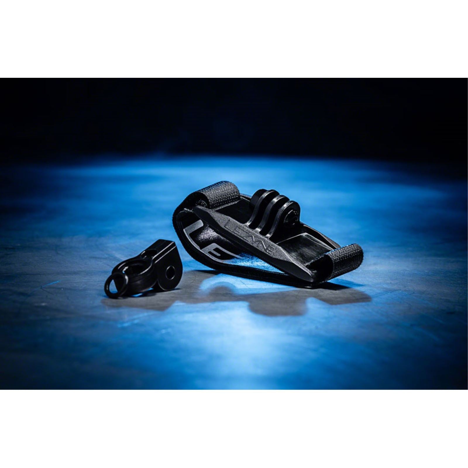 Lezyne Light/GoPro Helmet Mount - Includes GoPro Adaptor - Black [MPN: 1-LED-HMOUNT-V504]_1421945